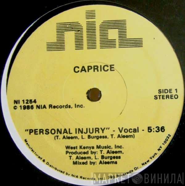 Caprice - Personal Injury