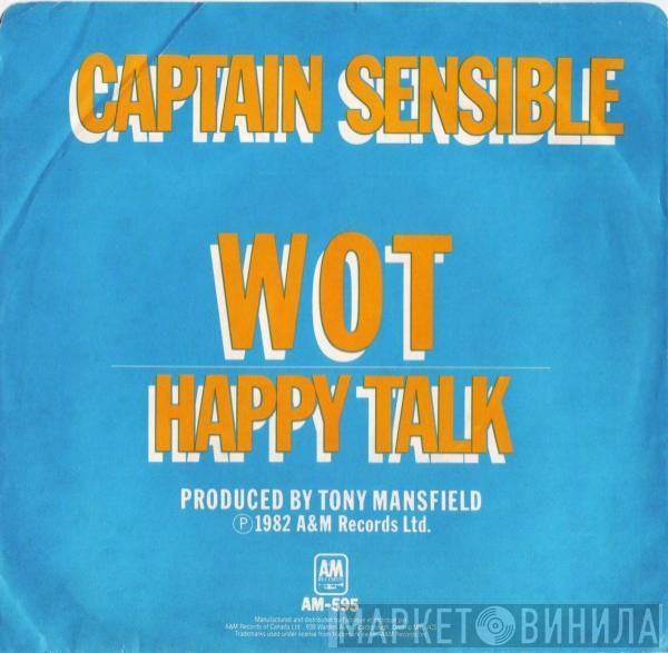  Captain Sensible  - Wot / Happy Talk
