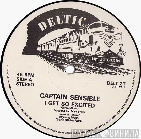  Captain Sensible  - I Get So Excited