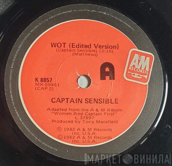  Captain Sensible  - Wot