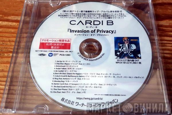 Cardi B  - Invasion Of Privacy