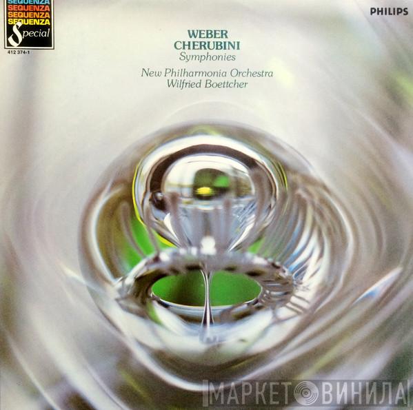 , Carl Maria von Weber , Luigi Cherubini , New Philharmonia Orchestra  Wilfried Boettcher  - Symphonies