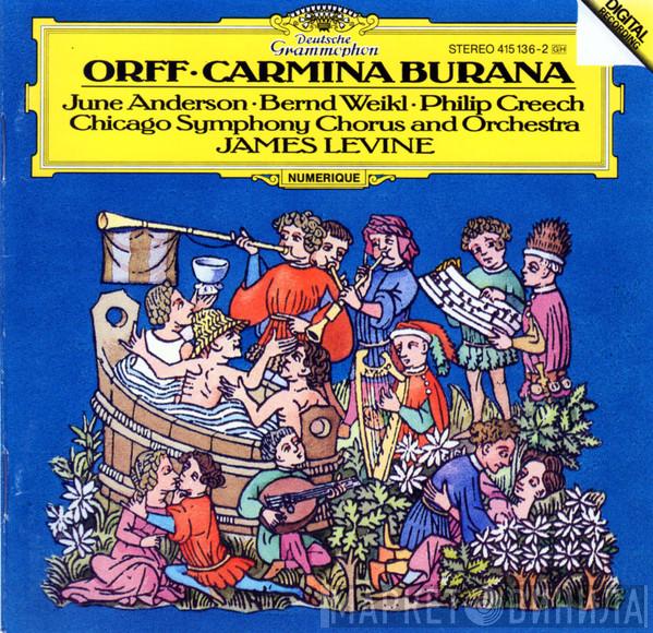 - Carl Orff · June Anderson · Bernd Weikl · Philip Creech And Chicago Symphony Chorus · The Chicago Symphony Orchestra  James Levine   - Carmina Burana