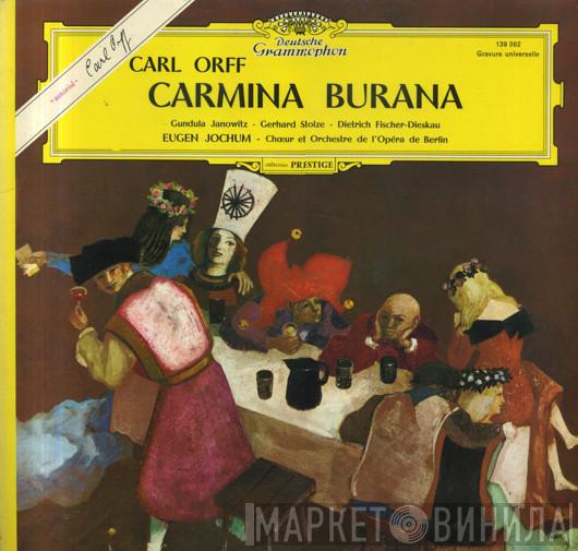 - Carl Orff , Gundula Janowitz , Gerhard Stolze , Dietrich Fischer-Dieskau , Eugen Jochum Et Chor der Deutschen Oper Berlin  Orchester Der Deutschen Oper Berlin  - Carmina Burana