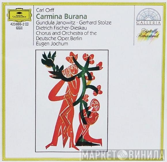 - Carl Orff , Gundula Janowitz , Gerhard Stolze , Dietrich Fischer-Dieskau and Chor der Deutschen Oper Berlin , Orchester Der Deutschen Oper Berlin  Eugen Jochum  - Carmina Burana