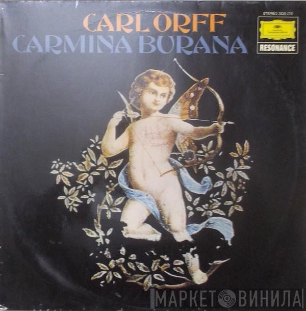 - Carl Orff , Herbert Kegel , Rundfunk-Sinfonie-Orchester Leipzig Und Rundfunkchor Leipzig , Rundfunk-Kinderchor Leipzig , Jutta Vulpius , Hans-Joachim Rotzsch , Kurt Rehm  Kurt Hübenthal  - Carmina Burana
