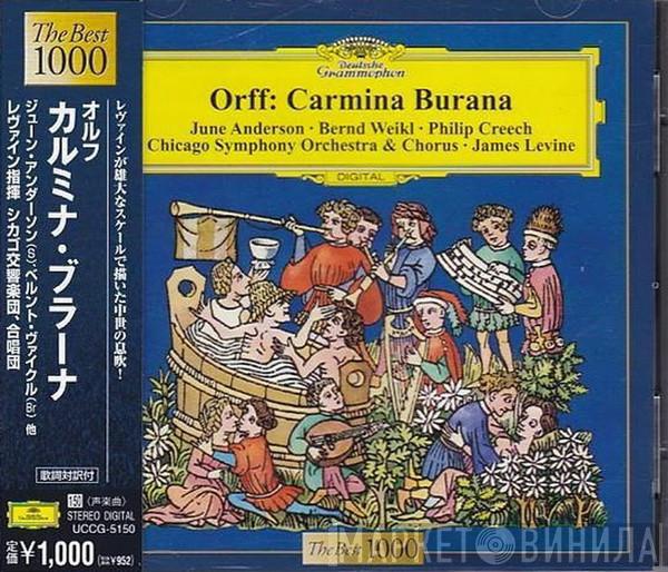 - Carl Orff , June Anderson , Bernd Weikl , Philip Creech & The Chicago Symphony Orchestra , Chicago Symphony Chorus  James Levine   - Carmina Burana