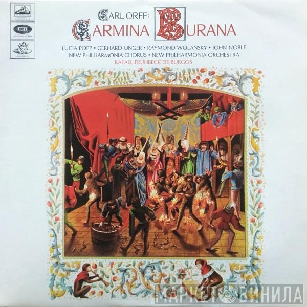 - Carl Orff , Rafael Frühbeck De Burgos , Wilhelm Pitz And New Philharmonia Orchestra , New Philharmonia Chorus , Lucia Popp , Gerhard Unger , Raymond Wolansky  John Noble  - Carmina Burana, Cantiones Profanae