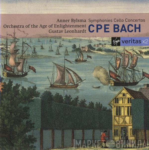 - Carl Philipp Emanuel Bach , Anner Bylsma , Orchestra Of The Age Of Enlightenment  Gustav Leonhardt  - Symphonies • Cello Concertos