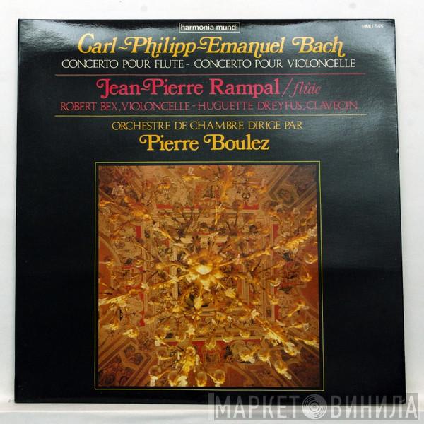- Carl Philipp Emanuel Bach , Jean-Pierre Rampal  Pierre Boulez  - Concerto Pour Flûte - Concerto Pour Violoncelle