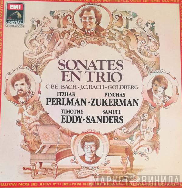 Carl Philipp Emanuel Bach, Johann Christian Bach, Johann Gottlieb Goldberg, Itzhak Perlman, Pinchas Zukerman, Timothy Eddy, Samuel Sanders  - Sonates En Trio
