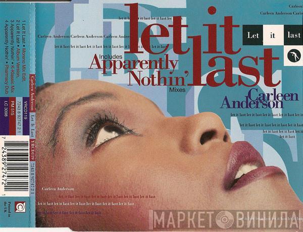 Carleen Anderson - Let It Last