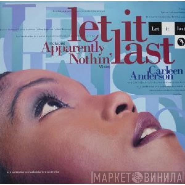 Carleen Anderson - Let It Last