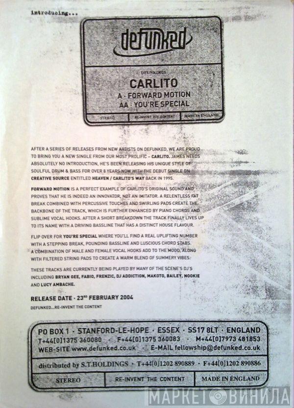 Carlito - Forward Motion / You're Special