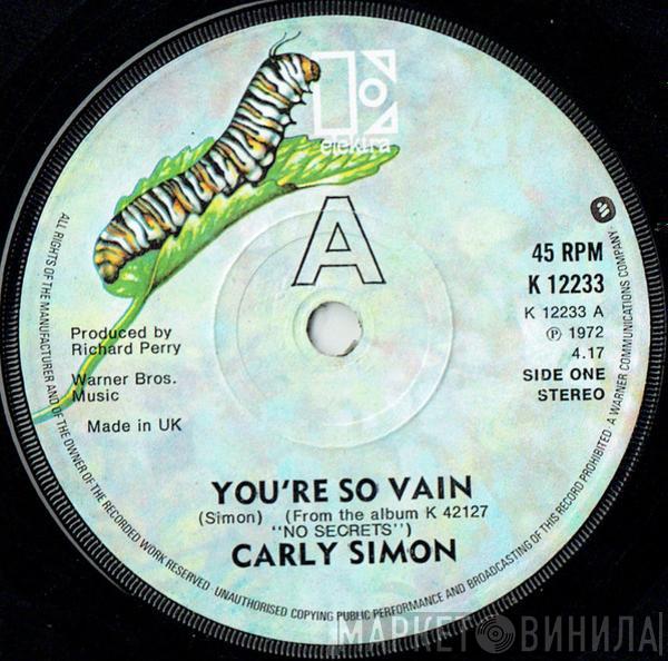 Carly Simon  - You're So Vain / Anticipation