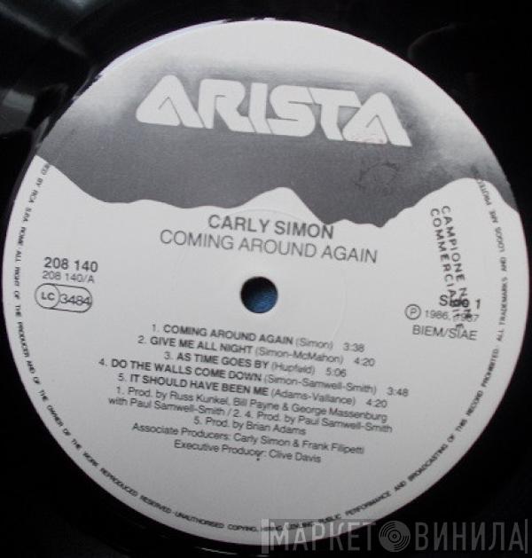  Carly Simon  - Coming Around Again