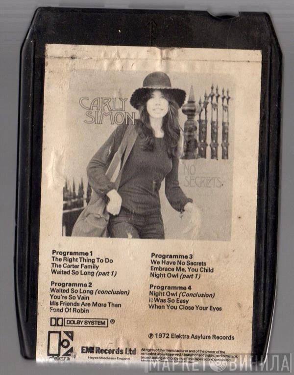  Carly Simon  - No Secrets