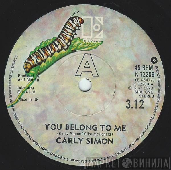 Carly Simon - You Belong To Me