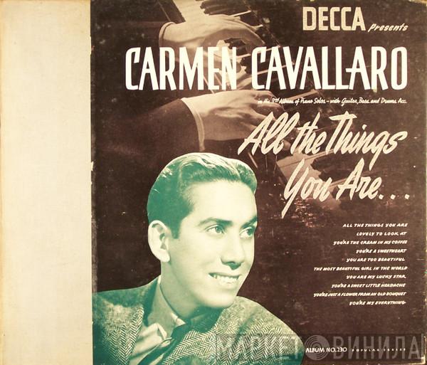  Carmen Cavallaro  - All The Things You Are . . .