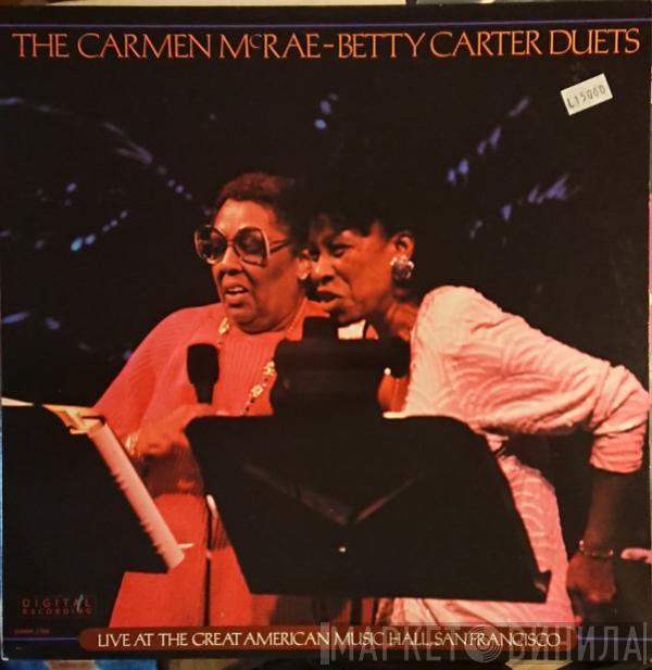 , Carmen McRae  Betty Carter  - The Carmen McRae-Betty Carter Duets (Live At The Great American Music Hall, San Francisco)