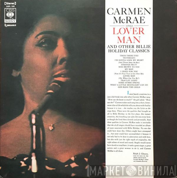  Carmen McRae  - Sings Lover Man And Other Billie Holiday Classics