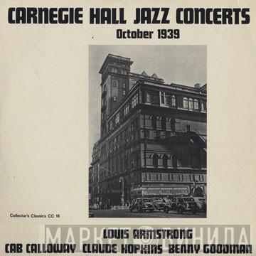  - Carnegie Hall Jazz Concerts  October 1939