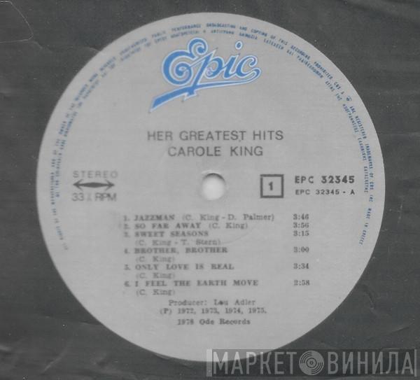  Carole King  - Her Greatest Hits - Songs Of Long Ago