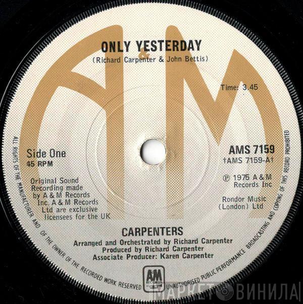  Carpenters  - Only Yesterday / Happy