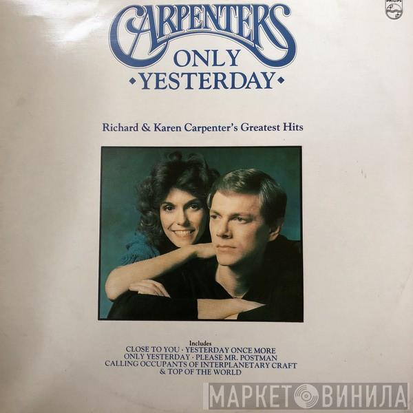  Carpenters  - Only Yesterday - Richard & Karen Carpenter's Greatest Hits