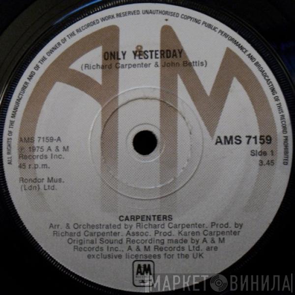 Carpenters - Only Yesterday
