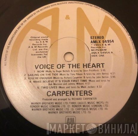  Carpenters  - Voice Of The Heart