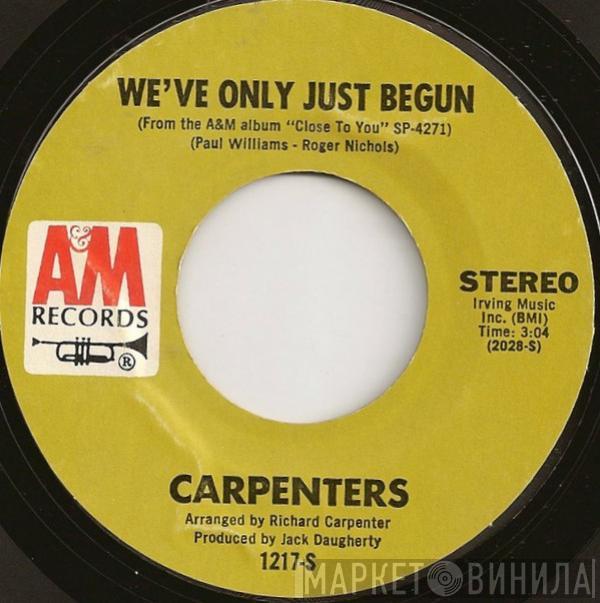  Carpenters  - We've Only Just Begun