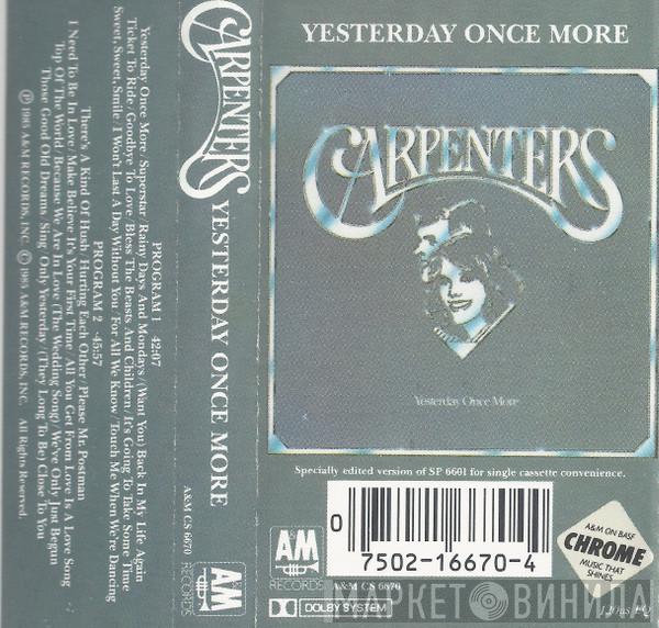  Carpenters  - Yesterday Once More