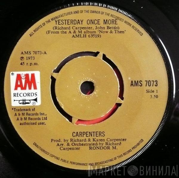  Carpenters  - Yesterday Once More