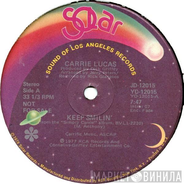  Carrie Lucas  - Keep Smilin'