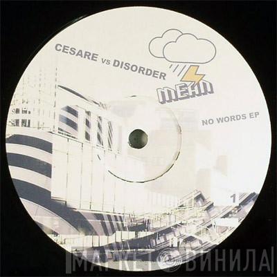 Cesare vs. Disorder - No Words EP