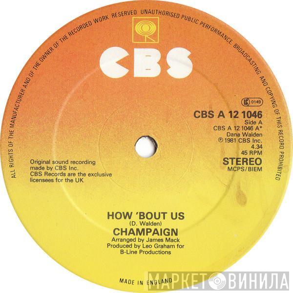 Champaign - How 'Bout Us