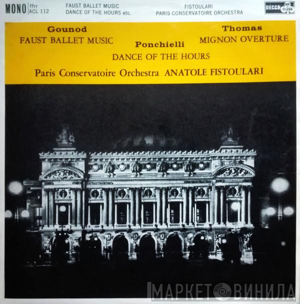Charles Gounod, Ambroise Thomas, Amilcare Ponchielli, Orchestre De La Société Des Concerts Du Conservatoire, Anatole Fistoulari - Faust Ballet Music / Mignon Overture / Dance Of The Hours