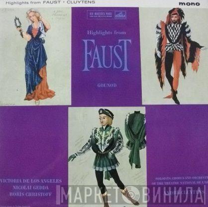 Charles Gounod, Orchestre National De L'Opéra De Paris, André Cluytens, René Duclos, Jules Barbier, Michel Carré  - Highlights From Faust