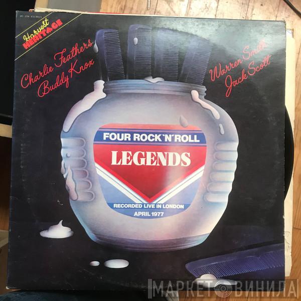 , Charlie Feathers , Buddy Knox , Warren Smith   Jack Scott  - Four Rock'N'Roll Legends