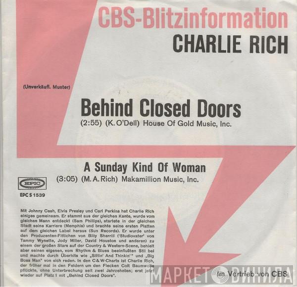  Charlie Rich  - Behind Closed Doors