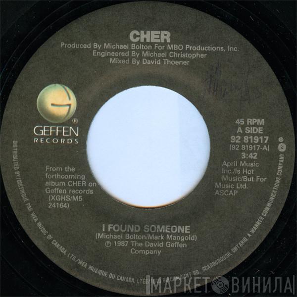  Cher  - I Found Someone