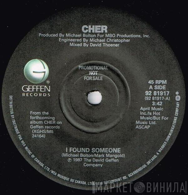  Cher  - I Found Someone