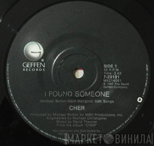 Cher  - I Found Someone