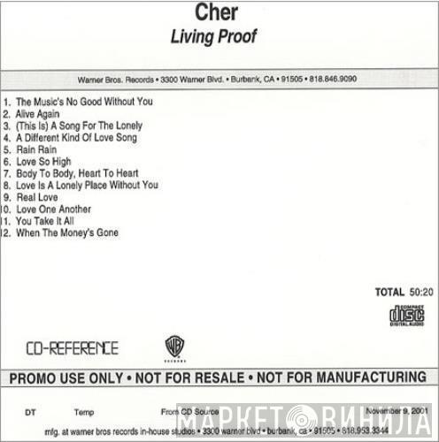  Cher  - Living Proof