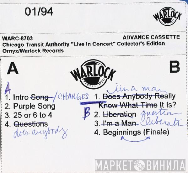  Chicago   - Live In Concert (Collector's Edition)
