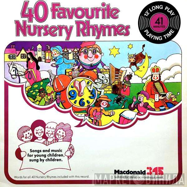Children Aged 7-12, Eira Davies - 40 Favourite Nursery Rhymes