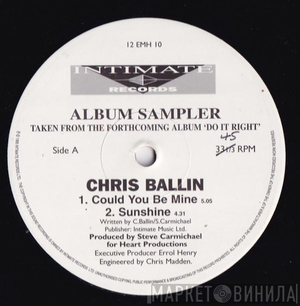 Chris Ballin - Do It Right (Sampler)