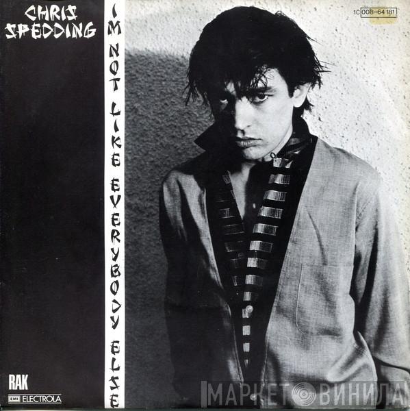  Chris Spedding  - I'm Not Like Everybody Else