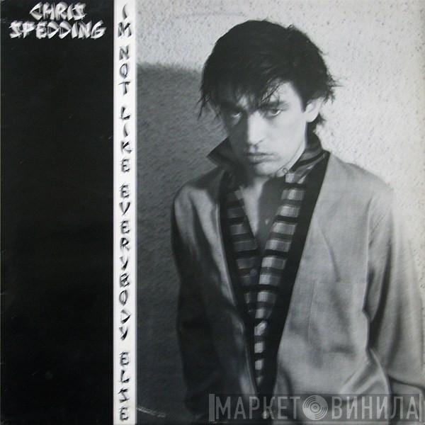  Chris Spedding  - I'm Not Like Everybody Else